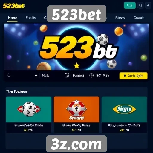 Mudanças na interface do 523bet melhoram usabilidade