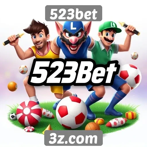 Diversidade de jogos oferecidos pelo 523bet